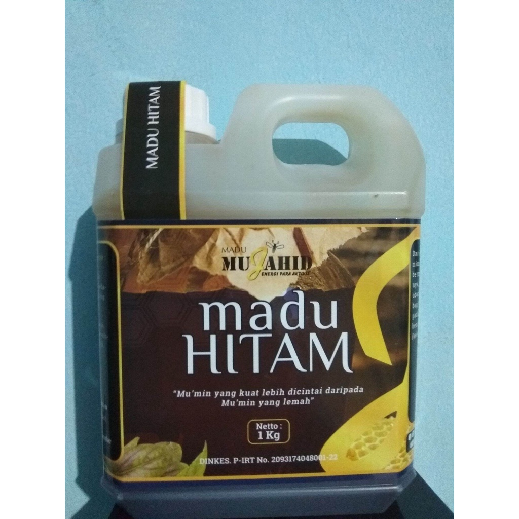 

Madu Hitam Manis Mujahid 1 kg - Madu Penambah Stamina Tubuh