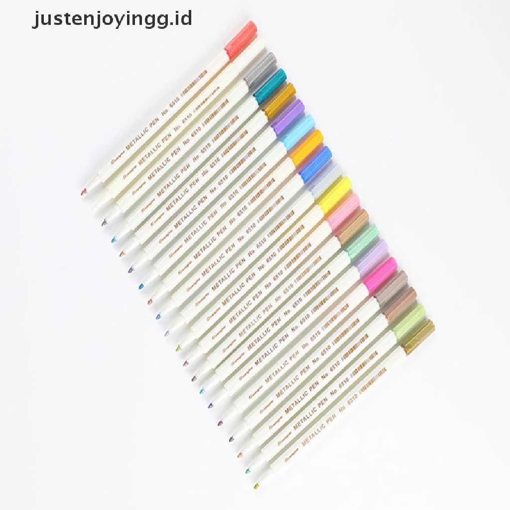 【justenjoyingg.id】 20 colors Premium Acrylic Pens Marker Pens Paint Pen Write on Stones Glass .