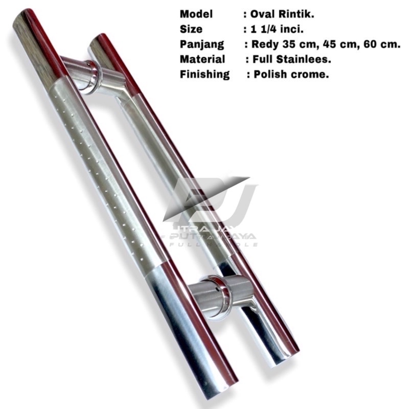 Handle Pintu Rumah / Tarikan Pintu / Gagang Pintu Baut Tembus