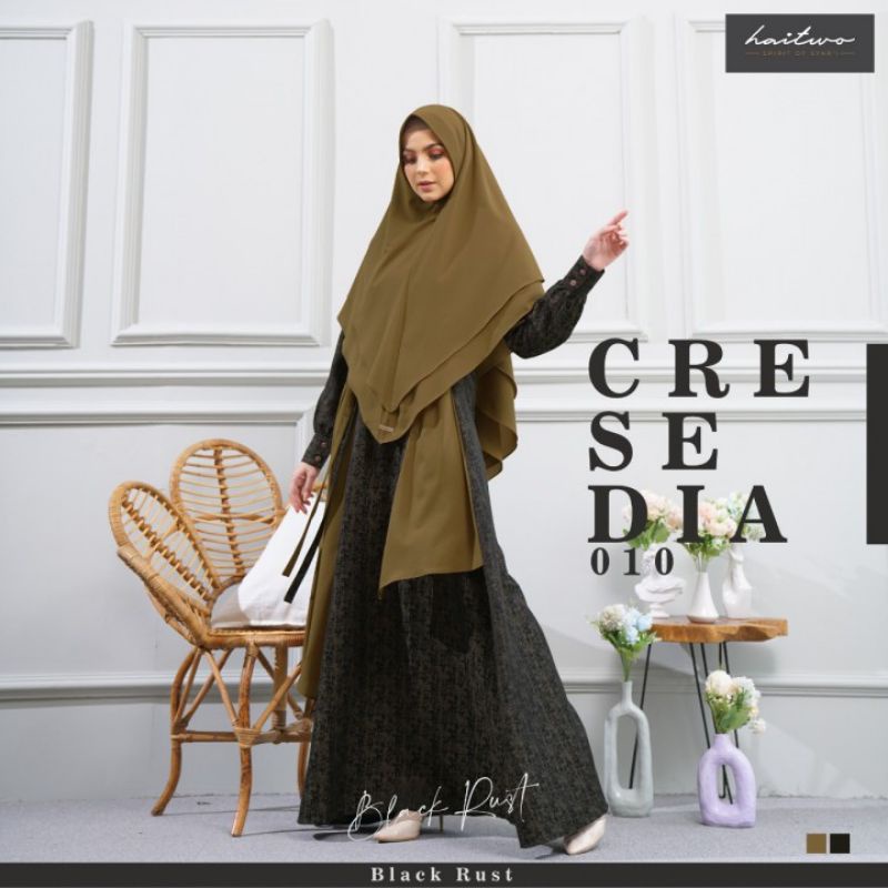 CRESEDIA 10 HAITWO GAMIS PLUS HIJAB