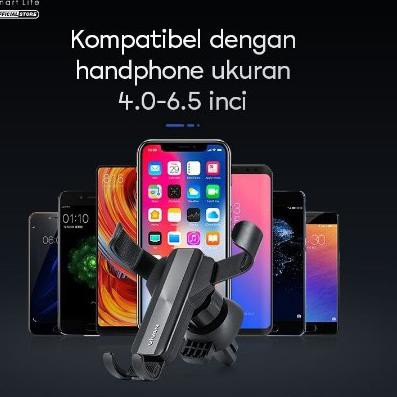 Terbaru Vivan Chs09 Alumunium Alloy Gravity Car Holder Hp Mobil Ac Air Vent Shopee Indonesia