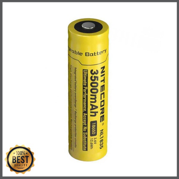 TG-BB026 NITECORE 18650 Baterai Li-ion 3500mAh 3.6V - NL1835