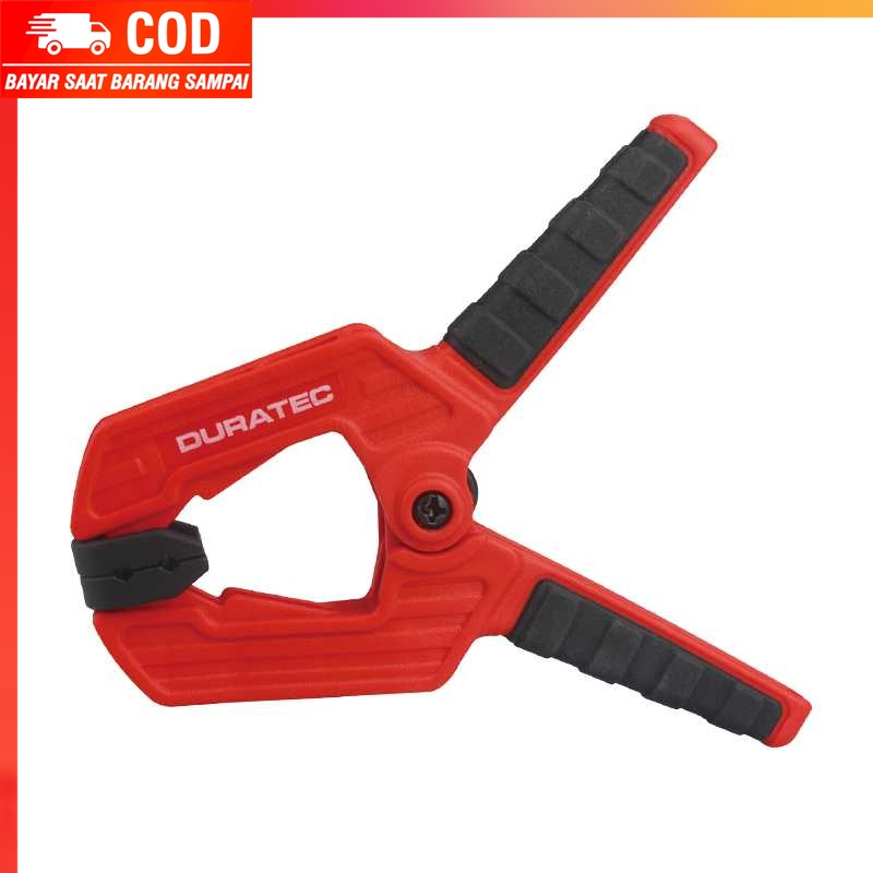 (100% BARANG ORI) DURATEC Klip Jepit Kayu Spring Clamp Strong Wood Carpenter 9 Inch S825