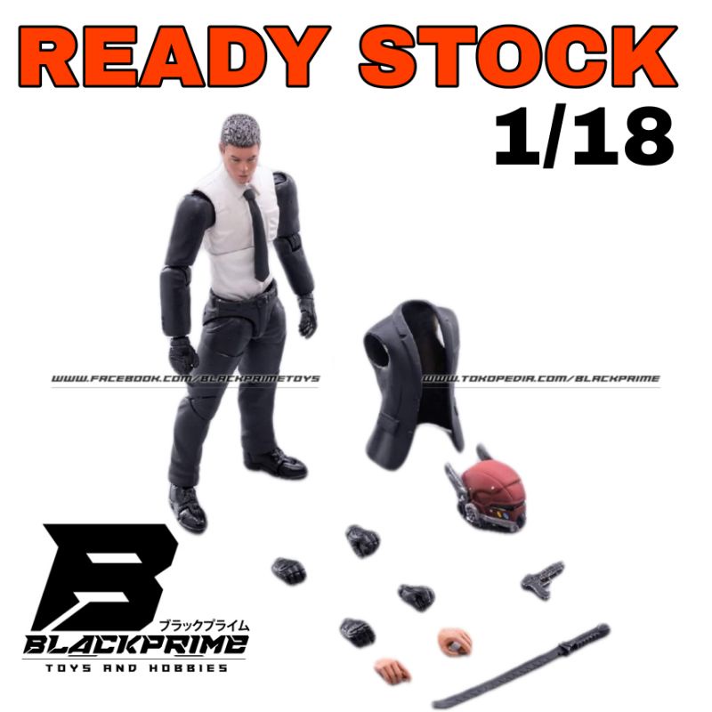 Joytoy 1/18 Suited Assassin Action figure Joy toy
