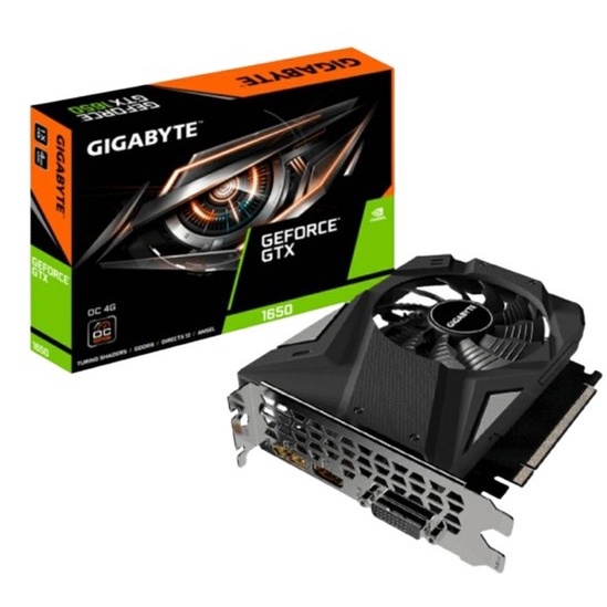 VGA Gigabyte GTX 1650 OC /GTX1650 OC 4GB DDR6 -128 BIT GV-N1656OC-4GD