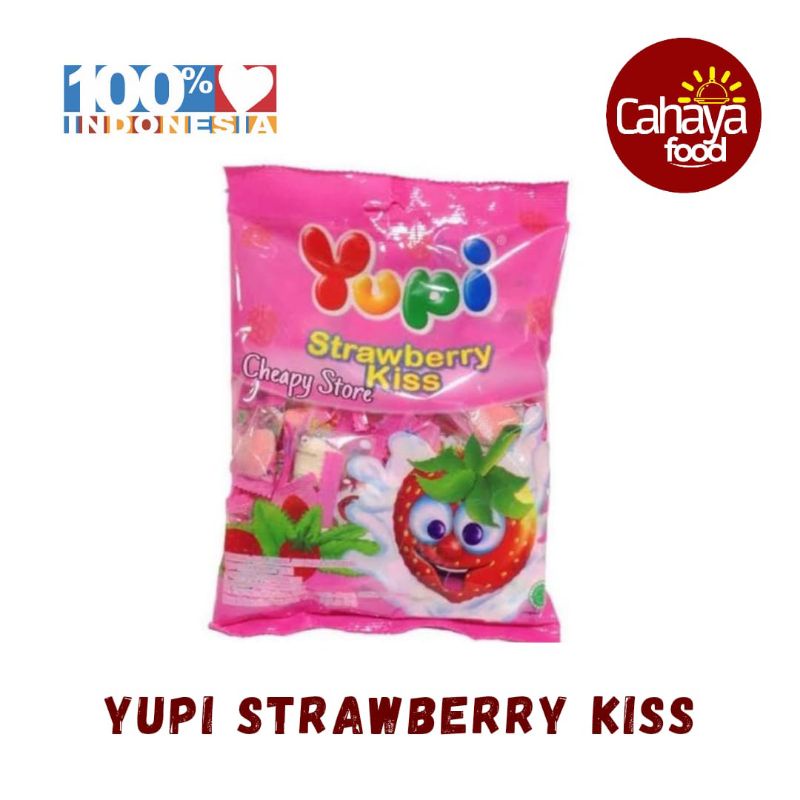 

Permen Yupi Strawberry Kiss