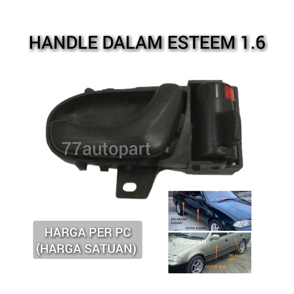 handle handel pintu dalam suzuki esteem 1600 1991 1992 1993 1994 1995 1996