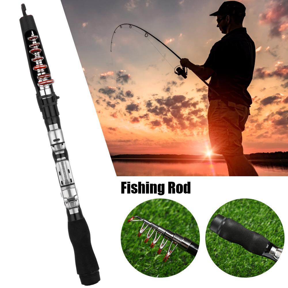 Chookyy 1.0-2.1M Joran Pancing Portable FRP Hard Carbon Sticks