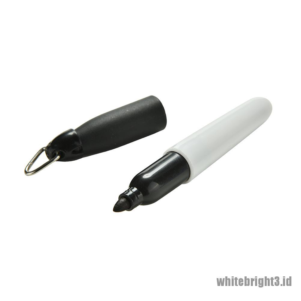 &lt;&lt;WHITE&gt;&gt; Golf Ball Stencil and Marker Kit with Waterproof Marker and Ball Alignment Aid W