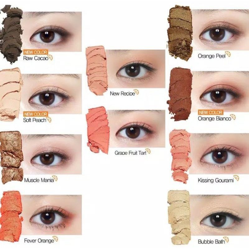 JUICE BAR - LAMEILA EYESHADOW PALETTE SERI JUICE BAR PLAY COLOR EYES