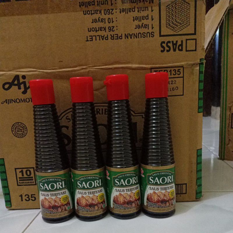 Saori Saus Teriyaki Botol 135 ml