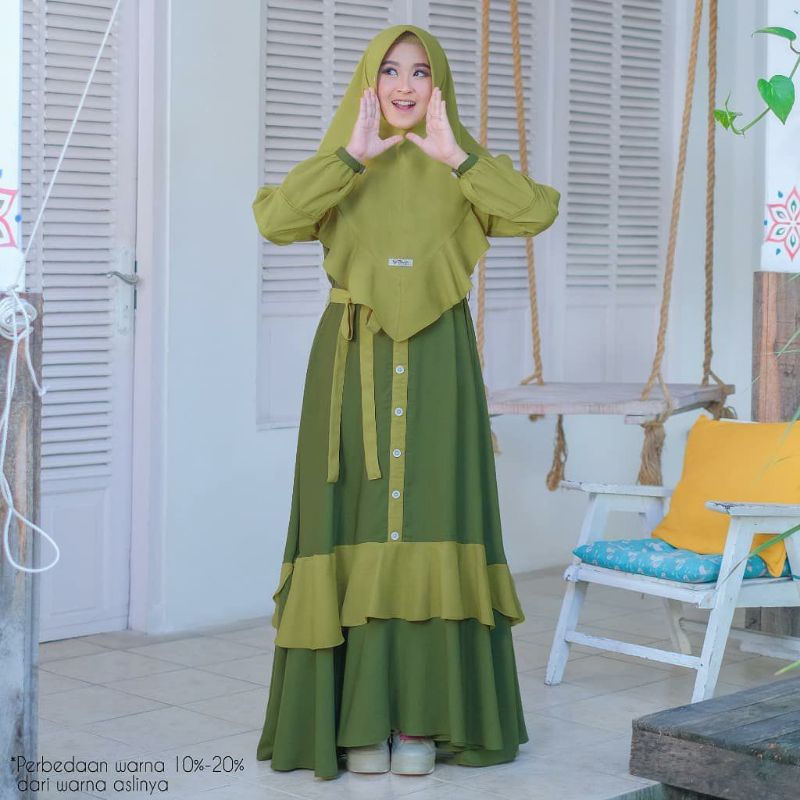ASYIFA DRESS SET BY FAUZ HIJAB