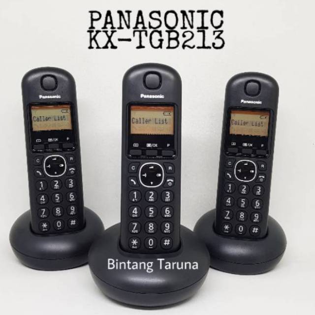 Telepon Wireless Panasonic KX-TGB213 Wireless Phone Panasonic TGB213