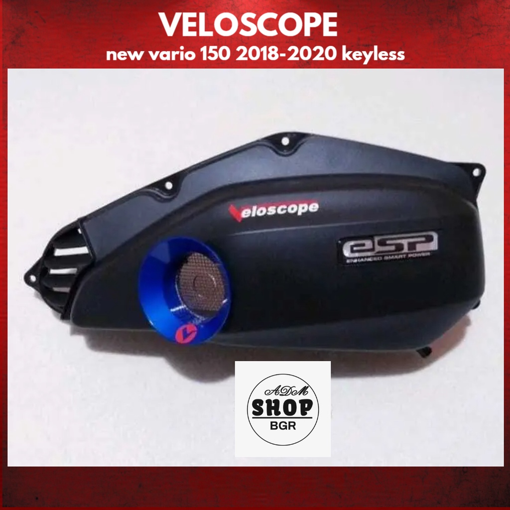 Veloscope Tutup Cover Filter Vario 125 2013-2022 / 150 old 2013-2018 Oxygen Flow Booster