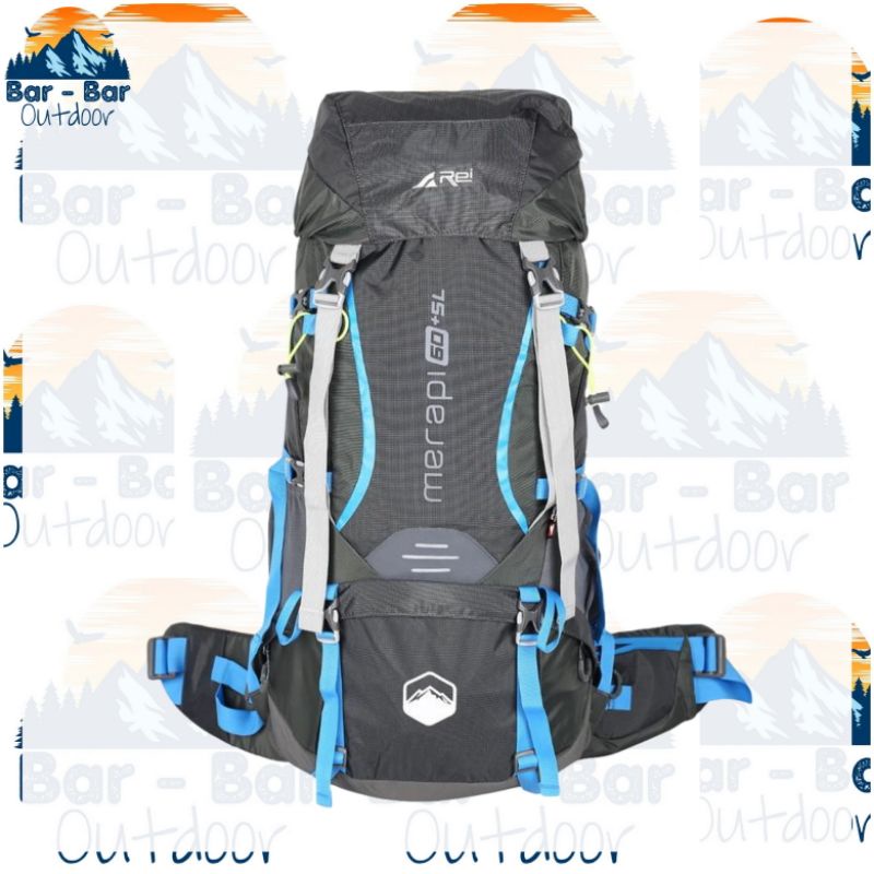 Tas Outdoor Tas Gunung Carrier Arei Rei Merapi 60+5L