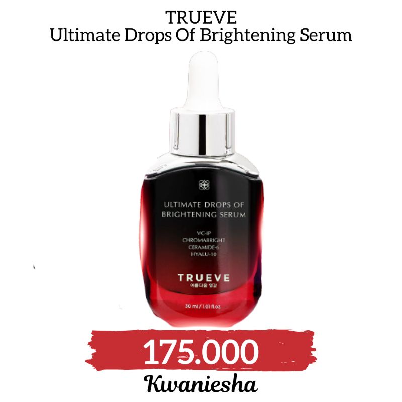 TRUEVE VITAMIN C & CERAMIDE BRIGHTENING SERUM 30ML / TRUEVE SERUM / SERUM TRUEVE / TRUEVE / VIT C / 