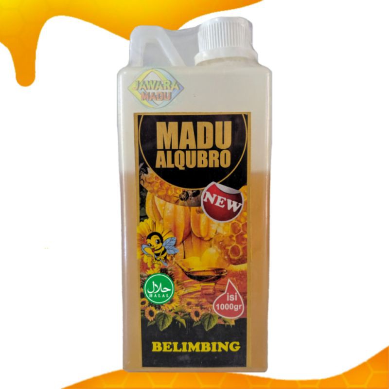 

Madu Murni Nektar Belimbing Al Qubro 1Kg