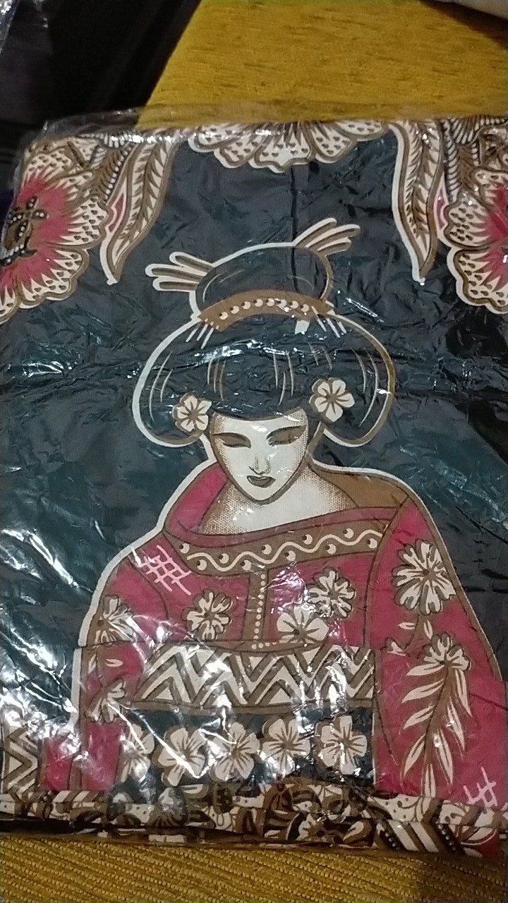 Daster Batik Solo Kelelawar Motif Oshin Ld.-+132cm Pj.-+115cm