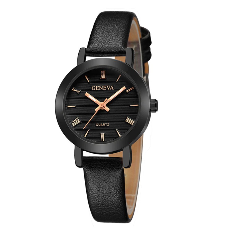 ✅COD Jam Tangan Geneva Kulit Feminino