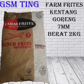 

windytriastuti13 Farm Frites French Fries Shoestring kentang goreng 2.5 kg TERLARIS TERPERCAYA ORIGINAL