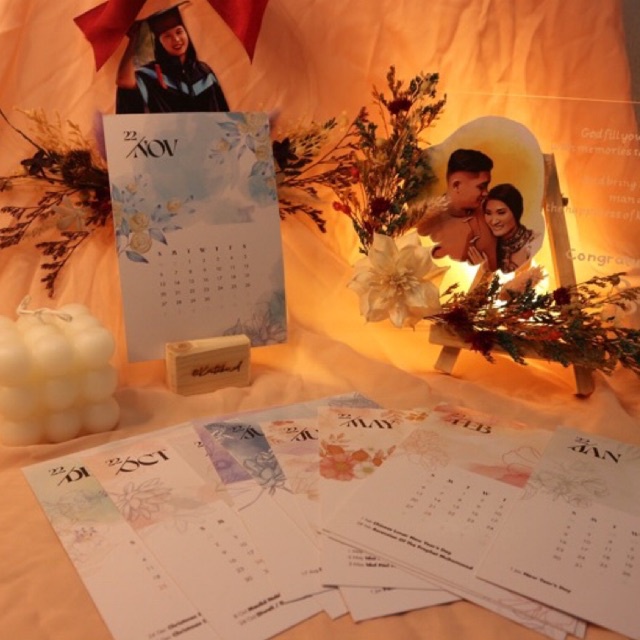 

Calender , Notebook 2022 , Korean Candle Hadiah Tahun Baru Hampers New Year Kaiteki_id kalender