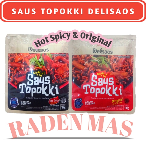 

Delisaos Saus Topokki 100gr