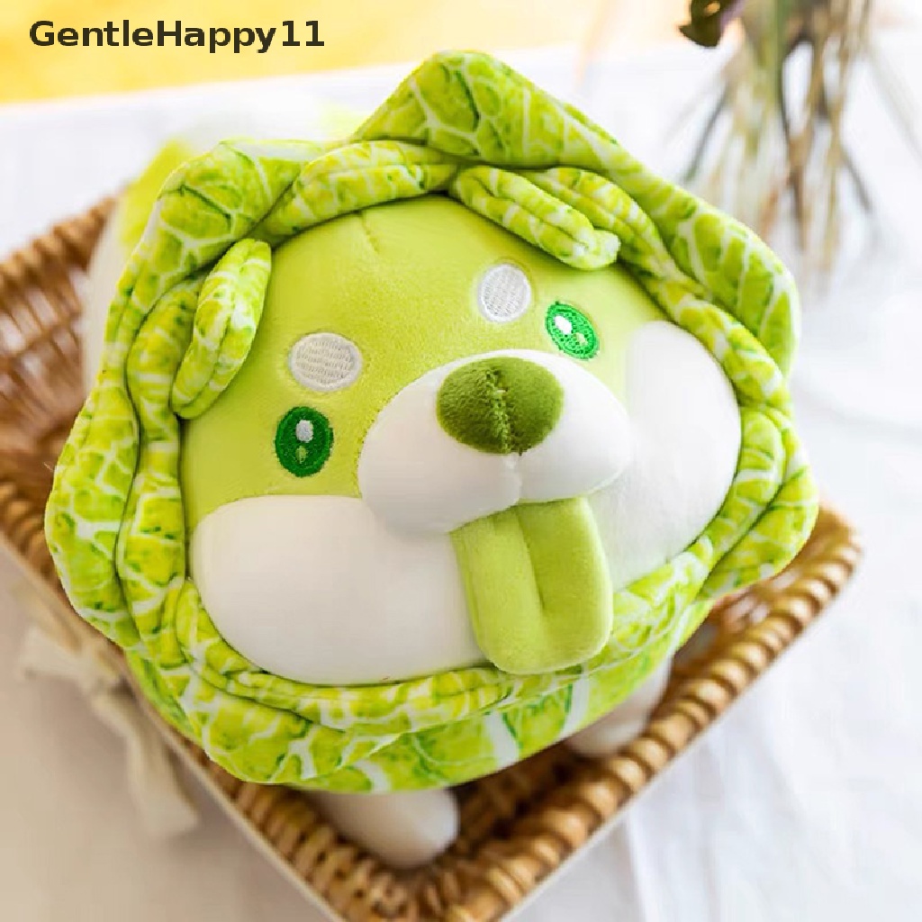 Gentlehappy Kubis Shiba Inu Anjing Lucu Peri Sayur Anime Mainan Mewah Boneka Berbulu