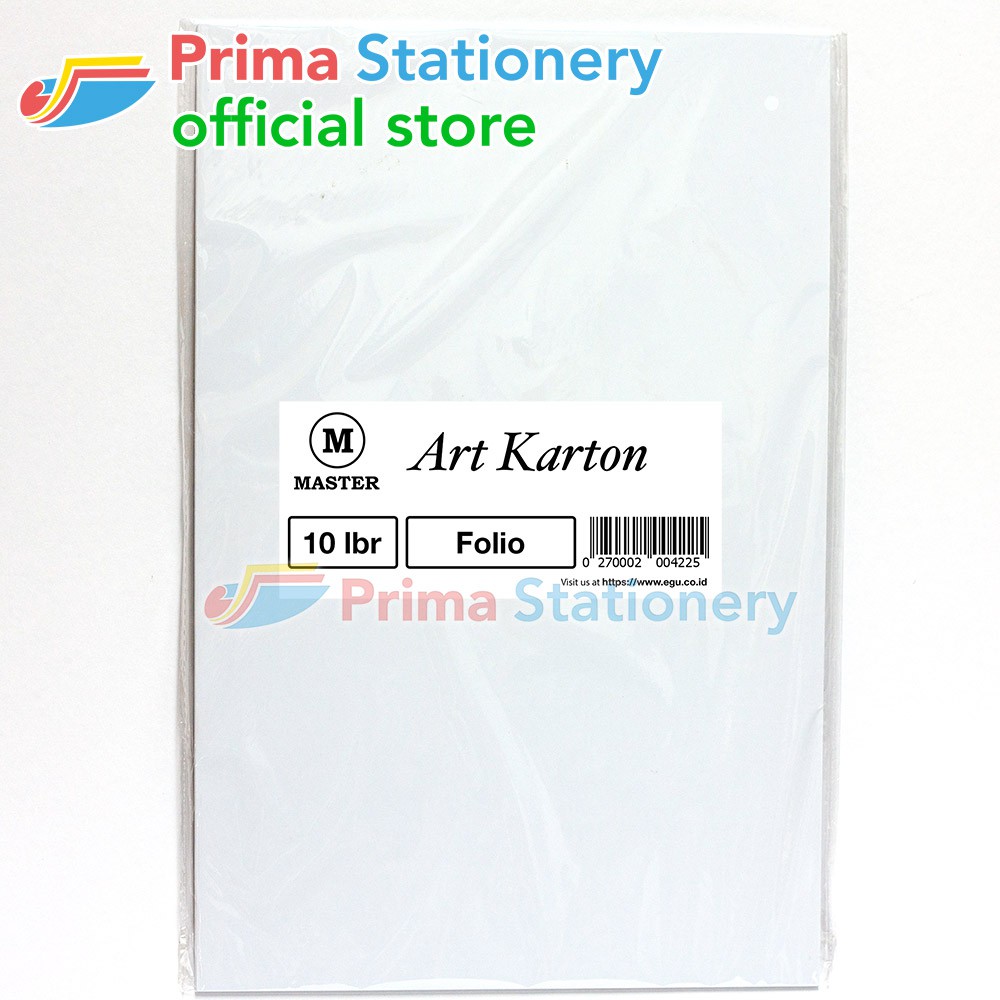 

Art Karton, uk : Folio - Kertas Karton Putih