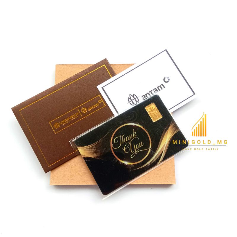 Emas Logam Mulia ANTAM GIFT SERIES 0,5 gram dan 1 gram