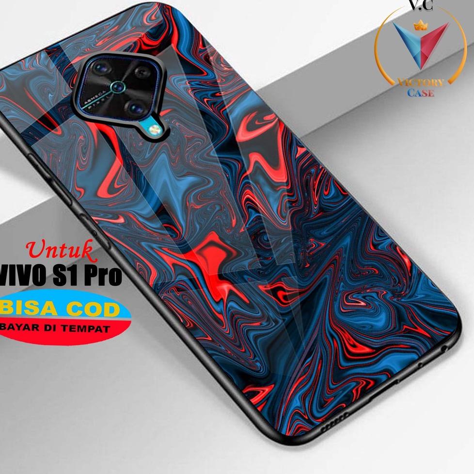 Case VIVO S1 PROVictory Case [ ABSTRK ] VIVO S1 PRO  Case Hp Casing Hp Softcase Glossy Softcase VIVO