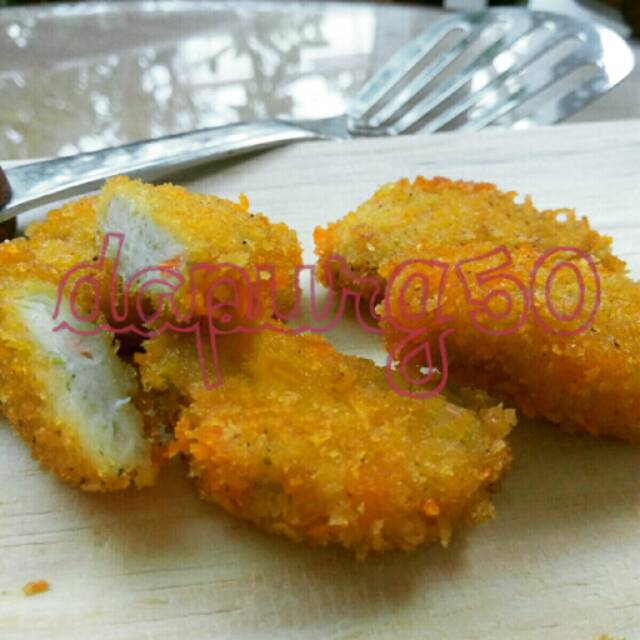 

Nugget ayam keju veggie homemade (no MSG, no Pengawet)