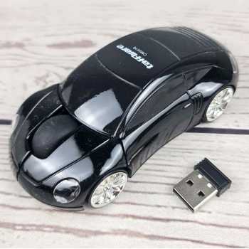 Mouse Bloototh Mouse Laptop Tanpa kabel Model Mobil Taffware