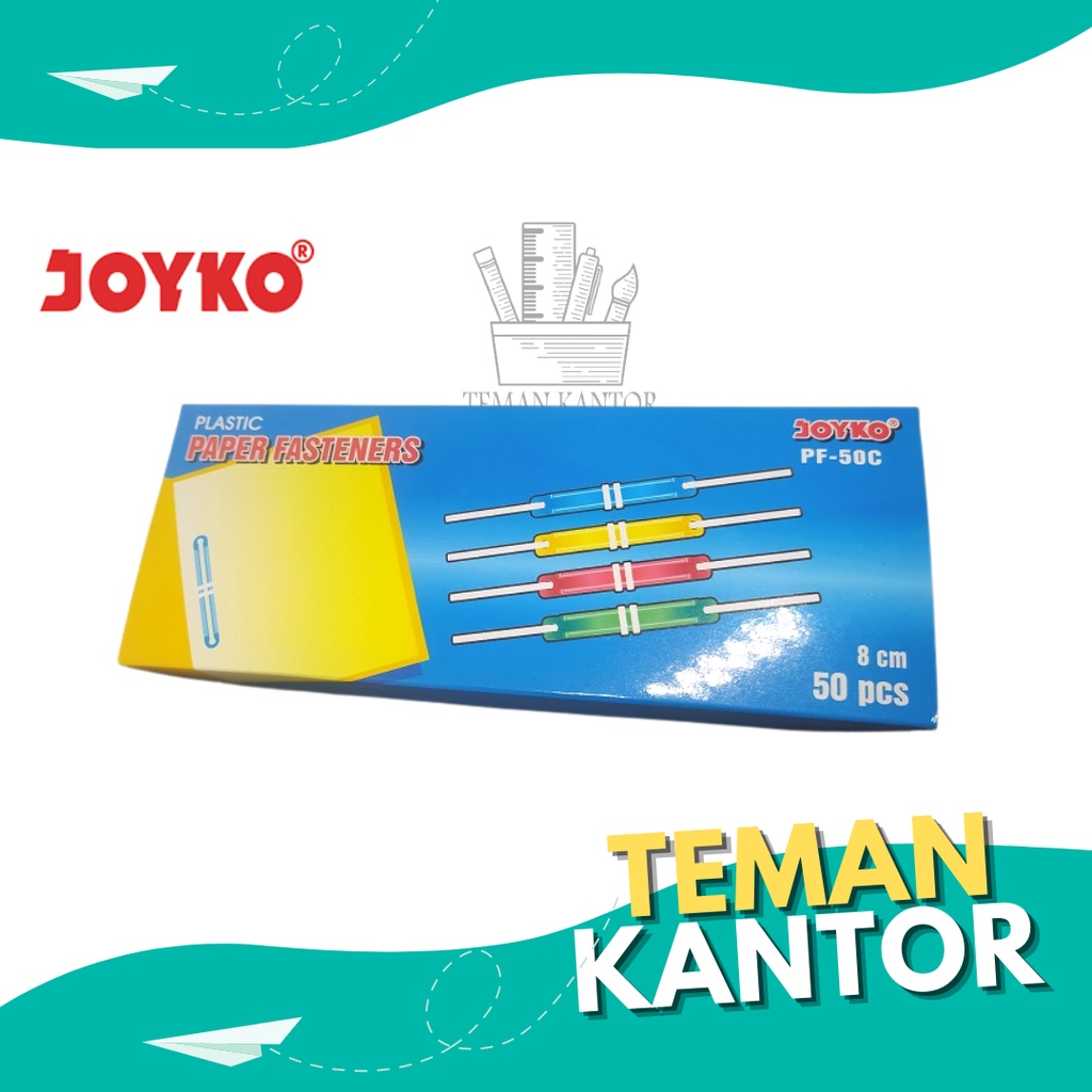 

Acco Plastik Joyko / Paper Fastener pf 50w Warna