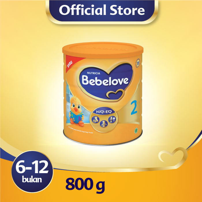 Bebelove 2 Formula Bayi Bubuk 800 gr kemasan kaleng