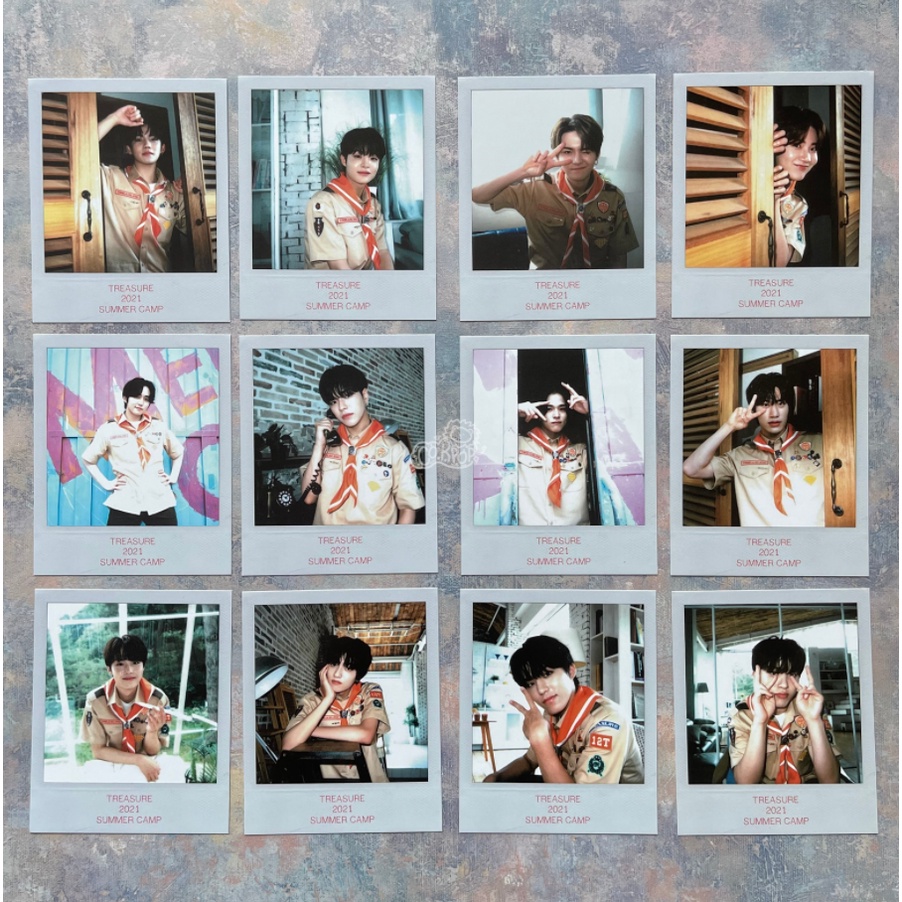 [READY SHARING] TREASURE SUMMER CAMP 2021 - PHOTOCARD, POSTCARD, POLAROID