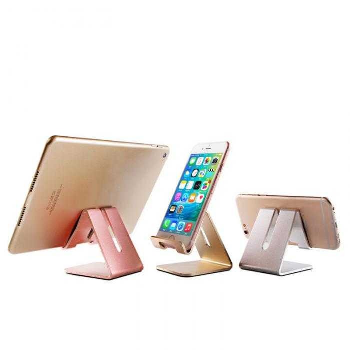 Mobile Mate Smartphone Tablet Stand Holder Aluminium Nyaman Digunakan Kokoh Penyangga Handphone