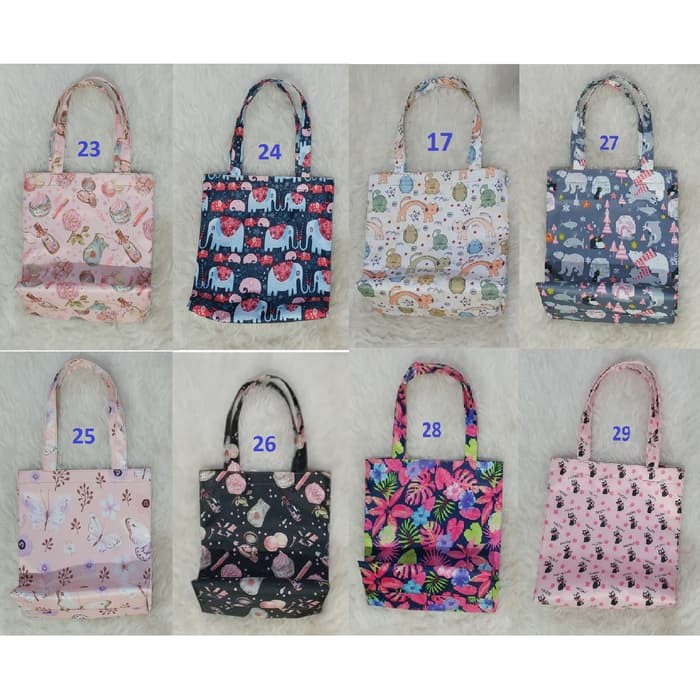 Tas jinjing tas dokumen tas mukena tote bag