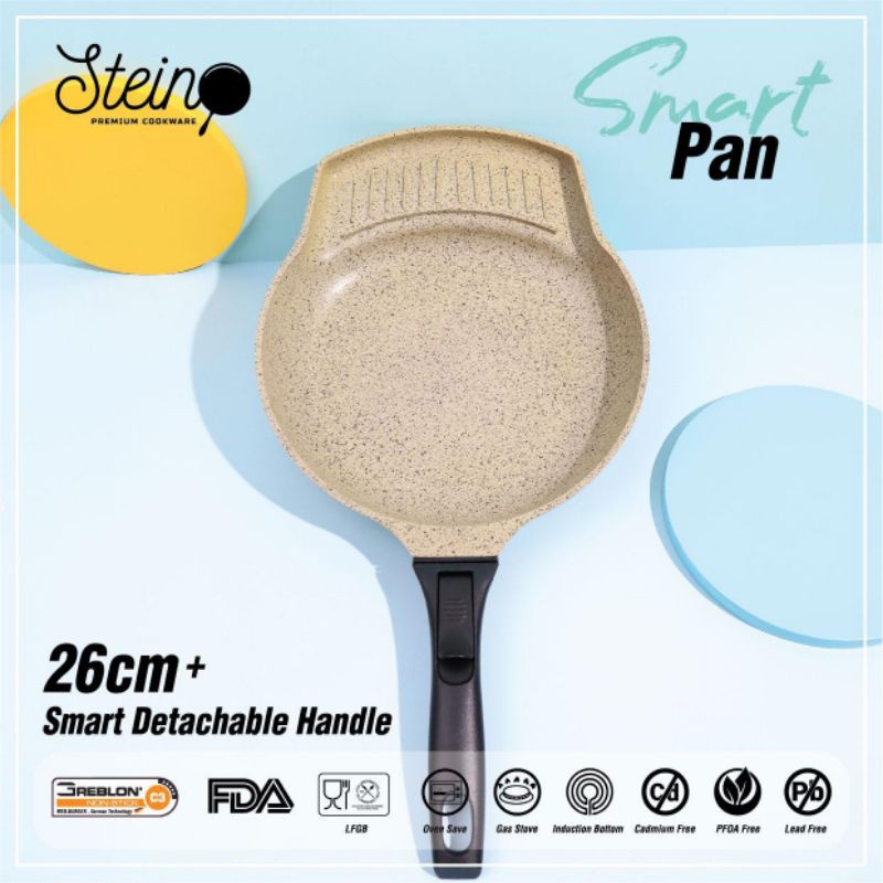 Stein Steincookware Smart Pan Peniris Grill 26 cm Original