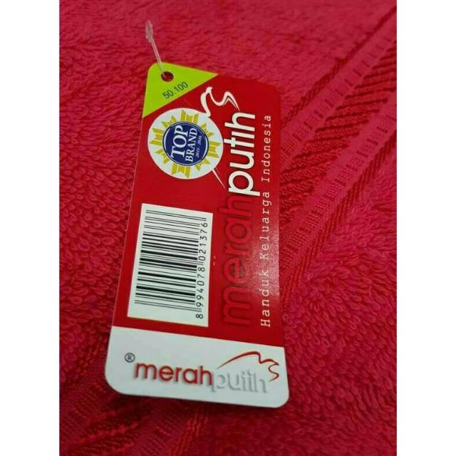 Handuk Merah Putih 70x135 KHUSUS WRN MERAH