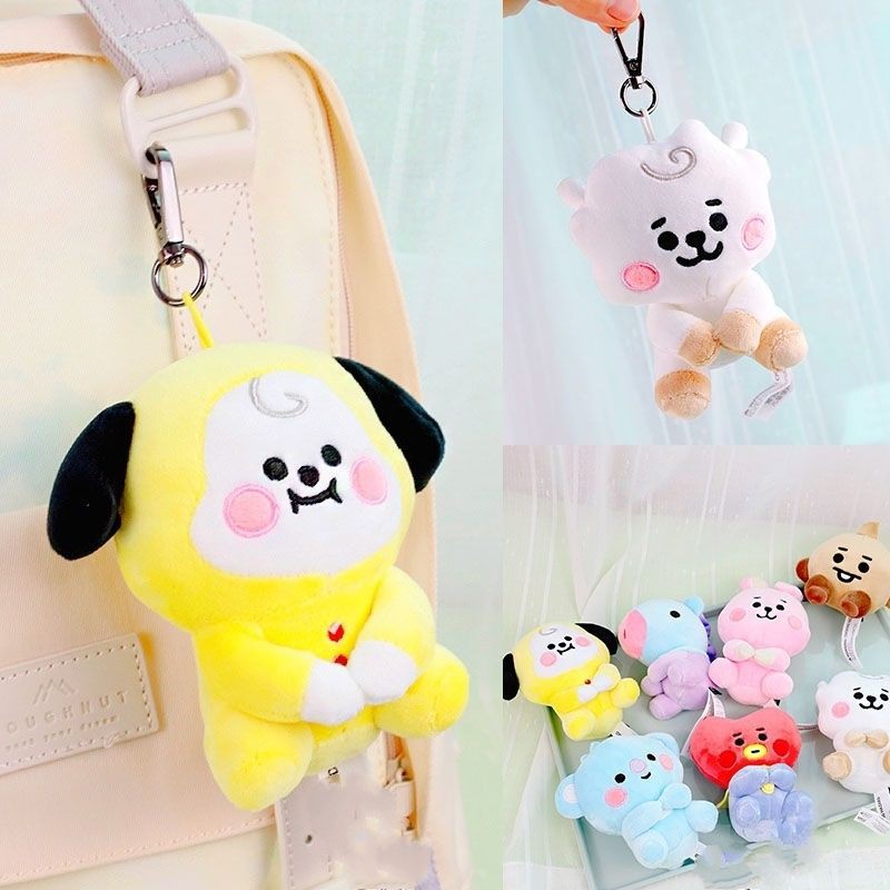 Kpop BTS Mainan Gantungan Kunci Boneka &amp; BONEKA  TEDDY BEAR MINI