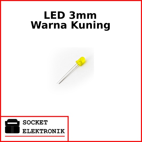 LED 3mm kecil warna Kuning