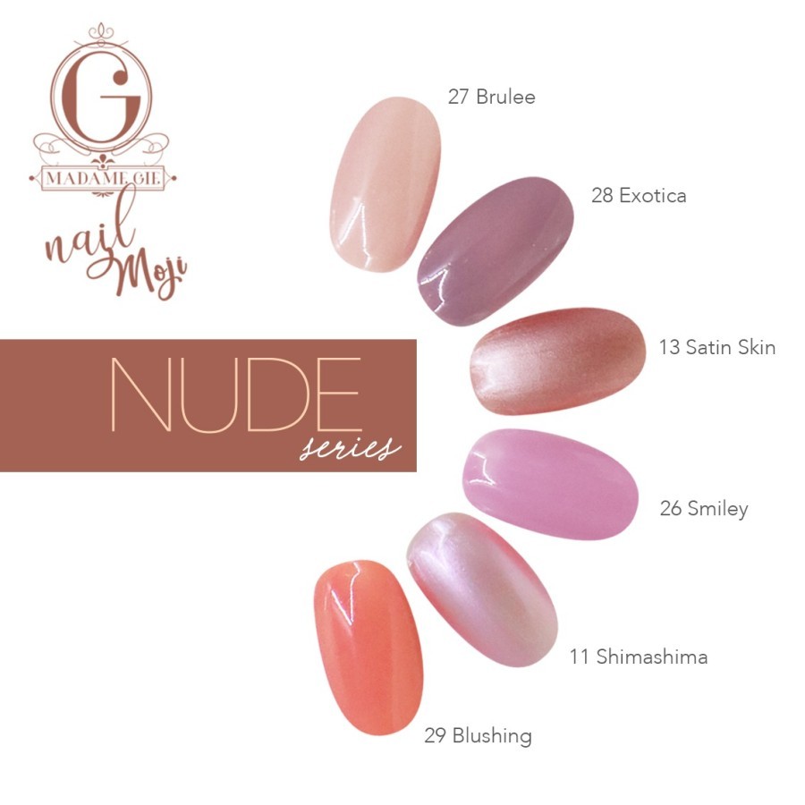 ✿ MADAME ✿ MADAME GIE NAIL MOJI - KUTEK MADAME GIE MOJI BPOM