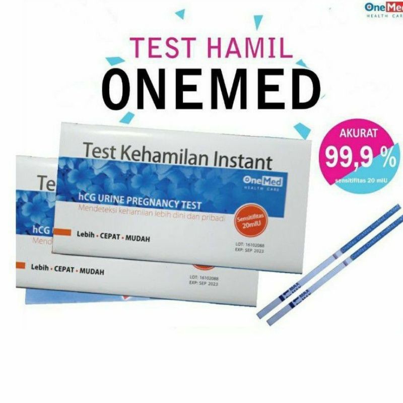 ALAT TES KEHAMILAN Merek Onemed - Onemed quick sure - HCG / TES HAMIL / TESTPACK / TESPEK