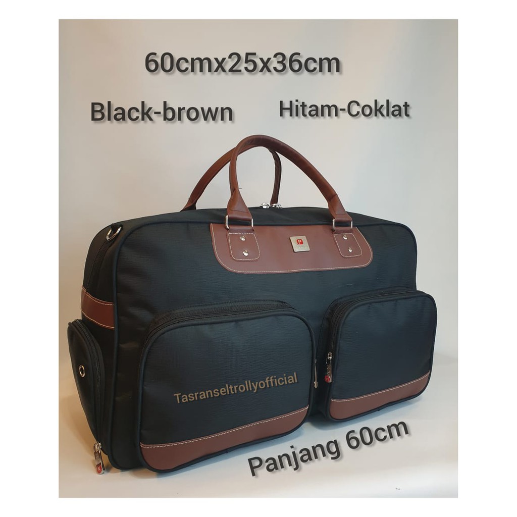 Tas Pakaian Travel Bag Polo Interclub 60cm Besar 100%original