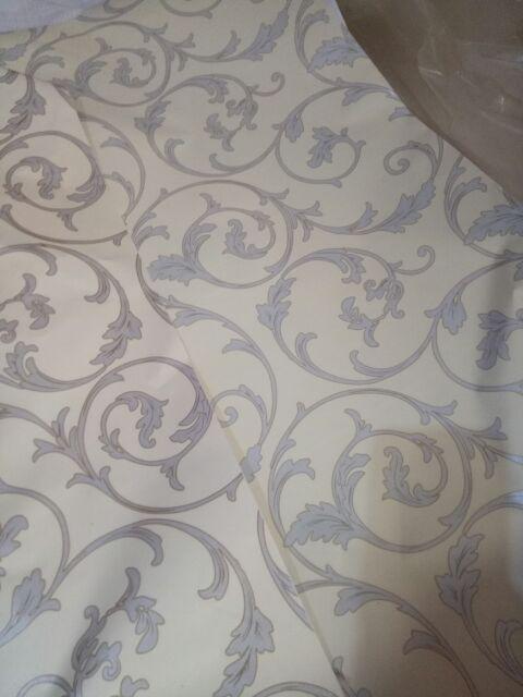 V013ls Wallpaper Sticker Ku Vintage Silver - Wallpaper Dinding