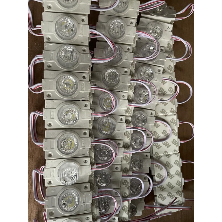Modul Lampu LED 1 Mata Besar 1.5W 12V 24V Mobil Motor Neon Box LED
