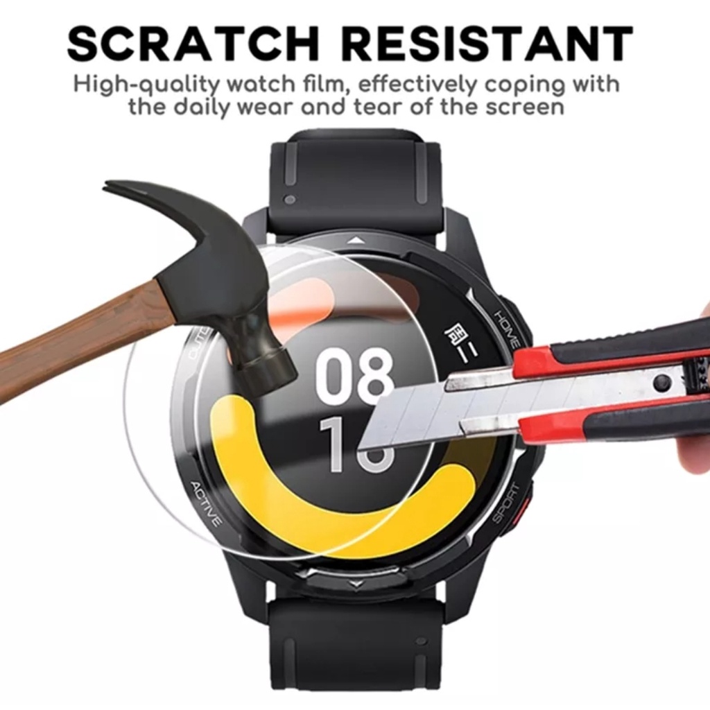 Tempered glass XIAOMI SMART WATCH S1 ACTIVE anti gores screen guard