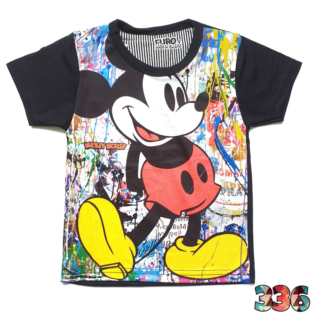 Furo Kaos Anak Laki Mickey Donald