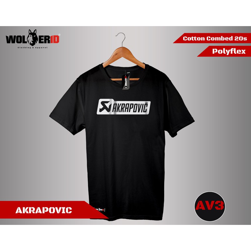 Kaos Akrapovic - Kaos motor - akrapovic