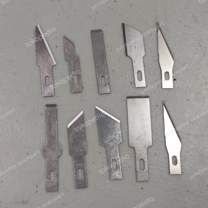 

isi pisau kerajinan / akrilik / kertas / cutting